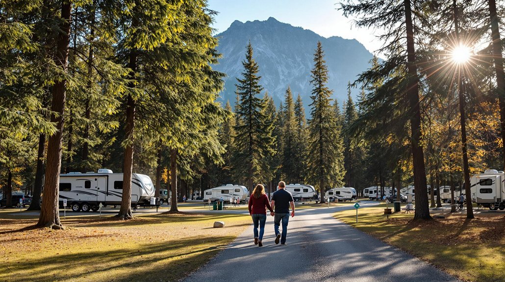 RV park or resort in Alberta
