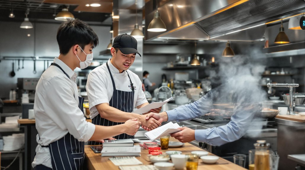 well-established Korean restaurant business