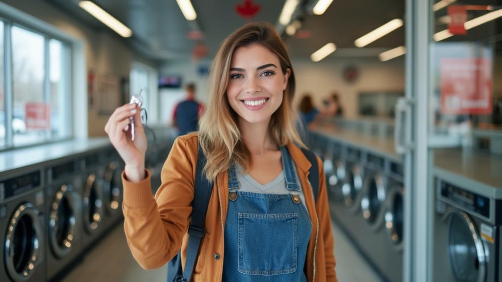 Toronto coin laundromat