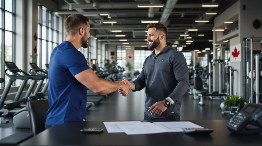 purchase a fitness facility